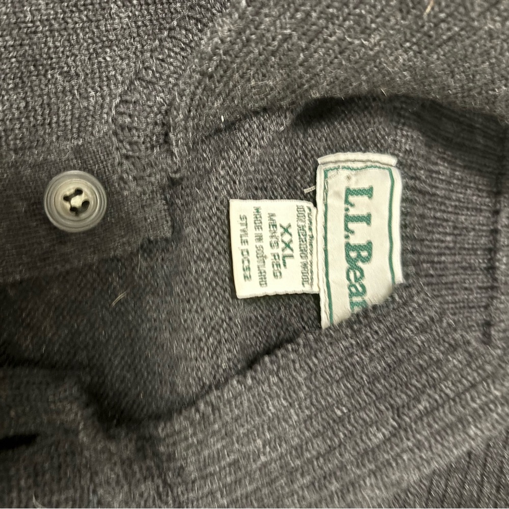 L.L. Bean Gray  Sweater XXL